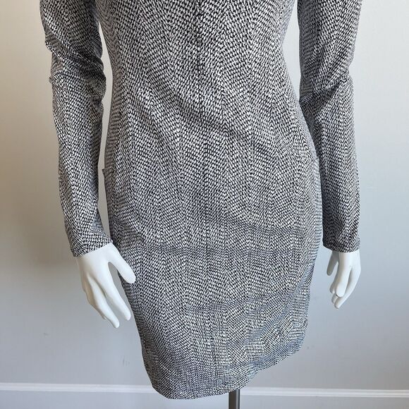Athleta Size Small Delancey Textured Half Zip Long Sleeve Dress Athleisure - Picture 4 of 14